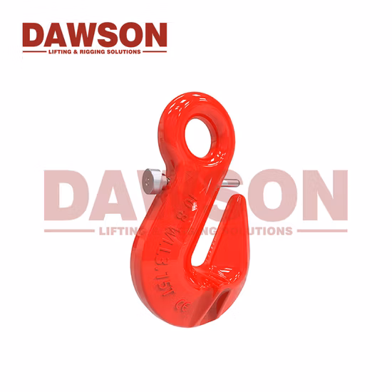 Gancho de agarre para acortamiento de ojos estándar europeo G80 con pasador de seguridad