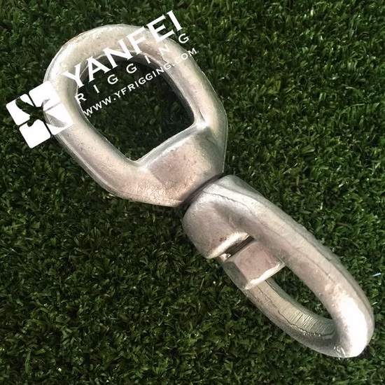 G100 Swivel Self-Locking Hook with Bearing for Chain Slings