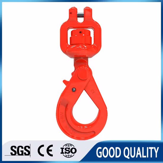 Buena calidad G80 G100 Ojo/Eslinga de horquilla/Gancho de seguridad con pestillo para levantar