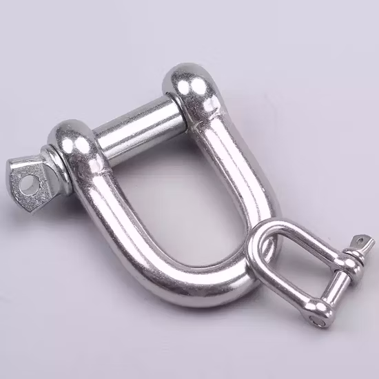 Hardware al por mayor aparejo 3/4 "4.75t galvanizado tipo estadounidense G209 ancla Sahckle acero forjado elevación D anillo arco grillete