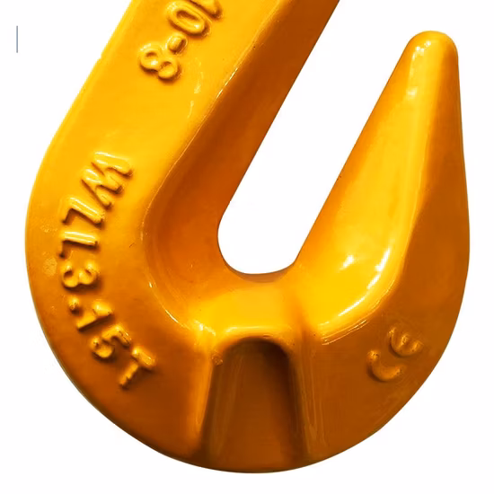 G80 forjó el grado 80 del gancho agarrador de la horquilla del hardware del aparejo del acero de aleación